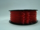 الأحمر 1.75 ملليمتر / 3.0 ملليمتر بيتغ فيليمان 3d الطباعة خيوط المواد